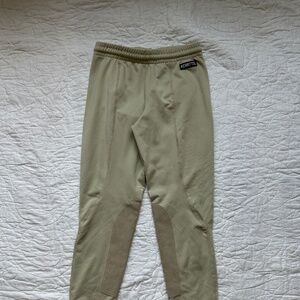 Girls Kerrits Riding Tight - Beige - Size S (6-7)